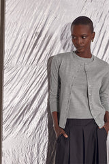 GREY ROUND NECK TWINSET