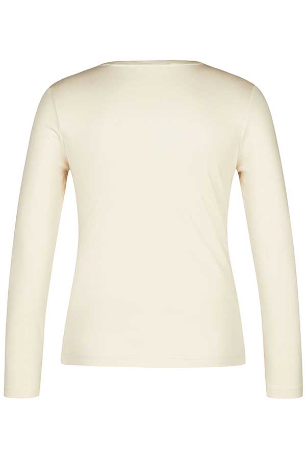 IVORY V-NECK T-SHIRT