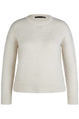 IVORY CREWNECK PULLOVER