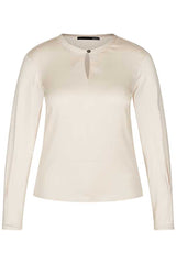 IVORY LONG SLEEVE BLOUSE