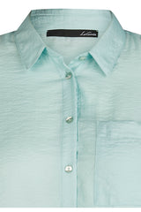 MINT GREEN BUTTONED SHIRT