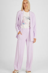 LAVENDER ELEGANT SUIT TROUSERS