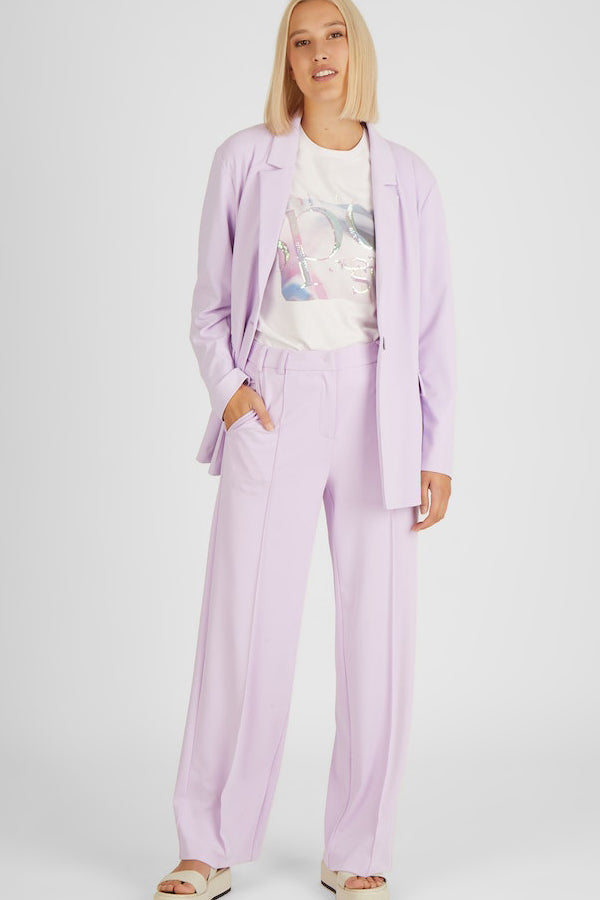 LAVENDER ELEGANT SUIT TROUSERS