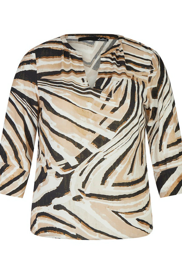 ANIMAL PRINT BLOUSE