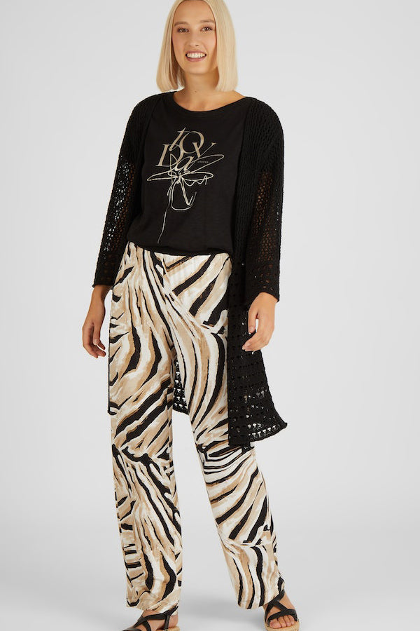 ANIMAL PRINT TROUSERS