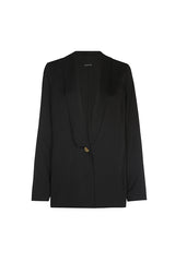 SHINY LOOSE DRESSY BLAZER