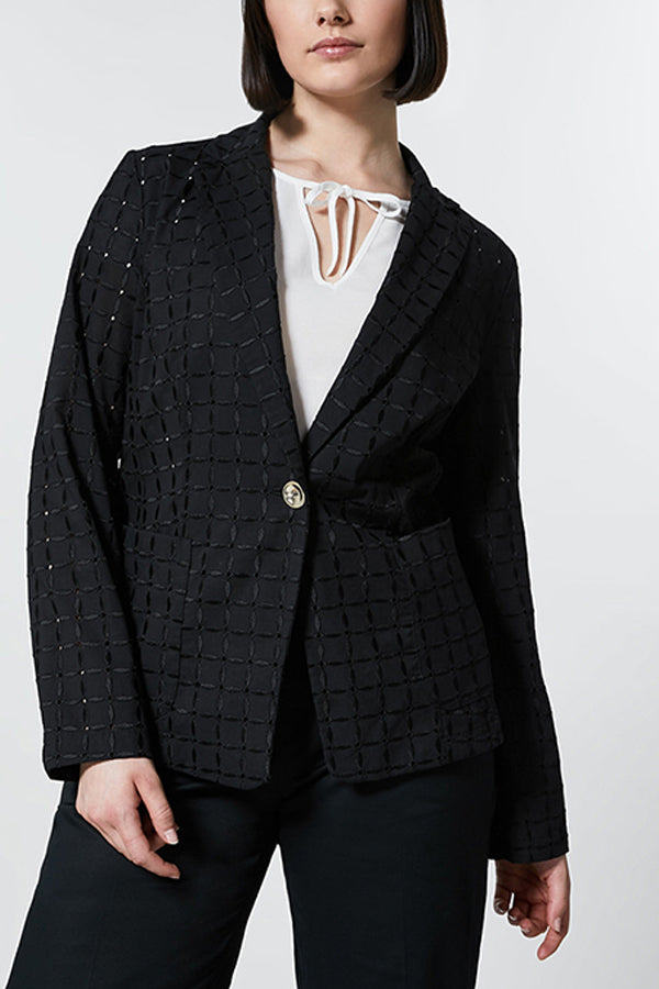 CARTA COTTON MUSLIN BLAZER