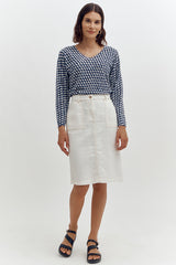 JOLIPLUME STRAIGHT SKIRT