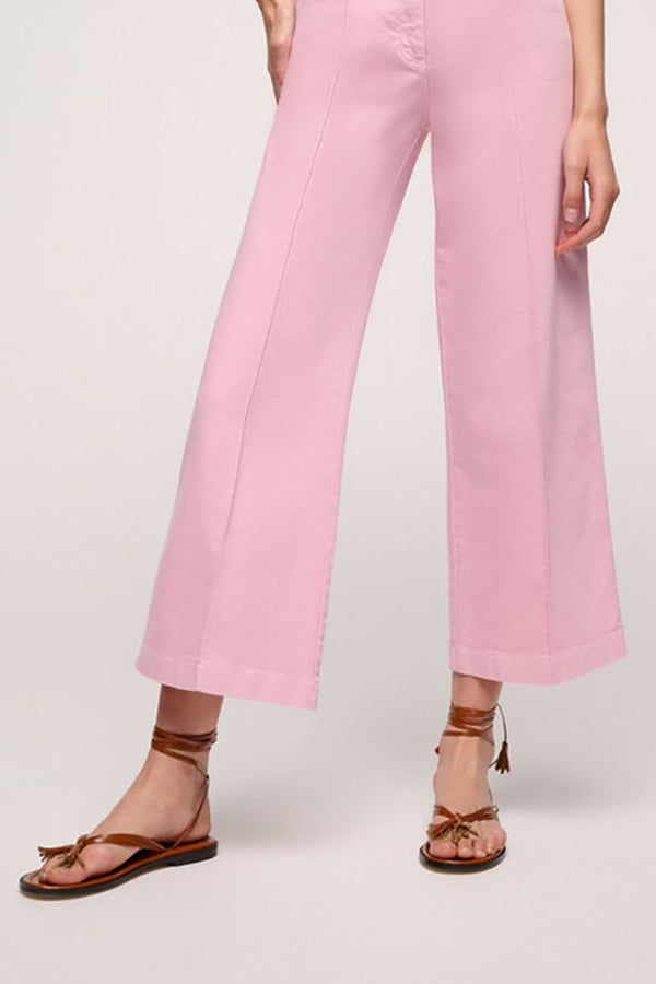 ACRONIMO PINK PALAZZO JEANS