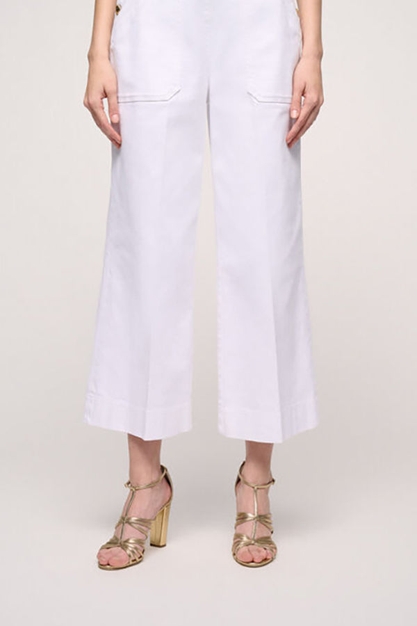 ADDIZIONE CROPPED PALAZZO TROUSERS