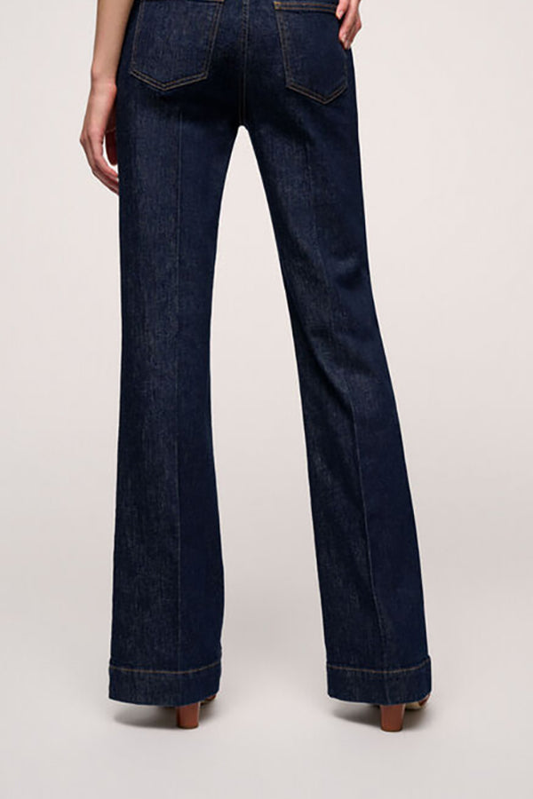 AFFIDABILE STRAIGHT FLARE JEANS