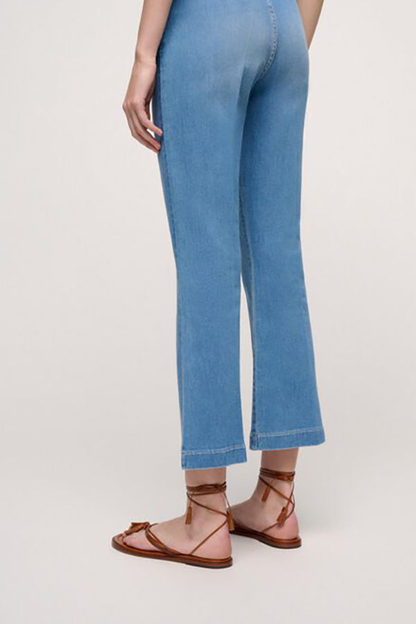 ALCALINO CROPPED FLARED JEANS