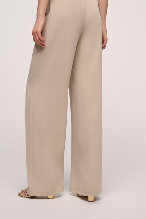 ANGELICA C BEIGE DRAWSTRING TROUSERS