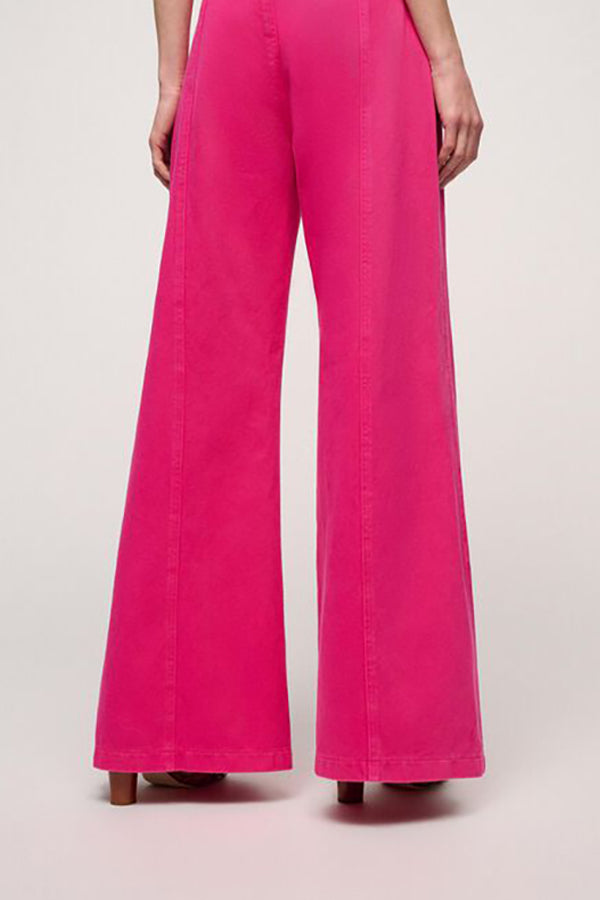 ARENARIA PINK FLARE TROUSERS