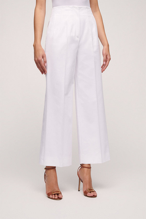 AGORA CROPPED FLARED TROUSERS