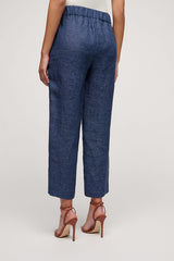 ALARI WIDE LINEN TROUSERS