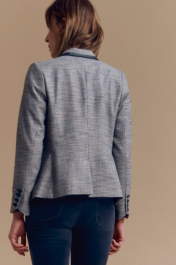 BRUCE HOUNDSTOOTHSHORT BLAZER