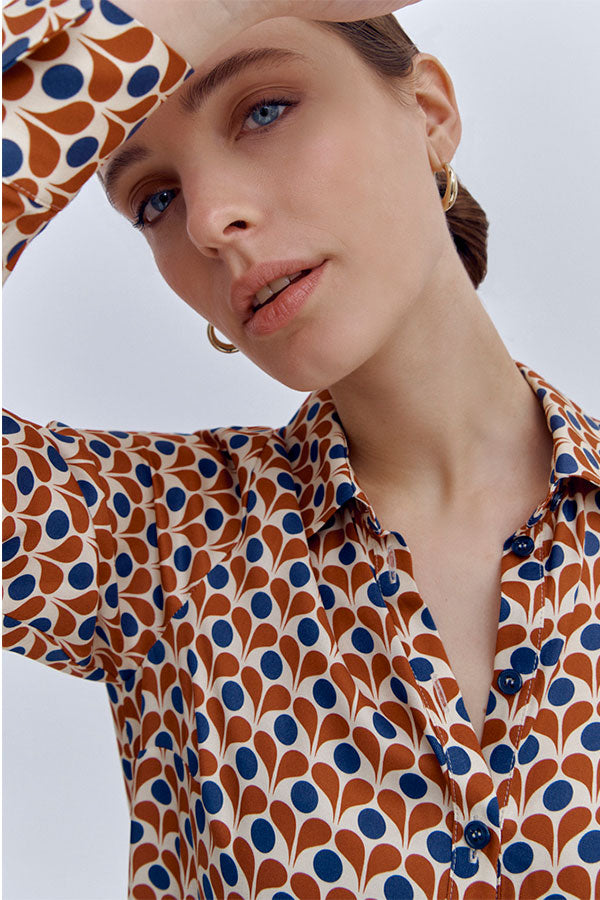 CHARLISE PRINTED SHIRT