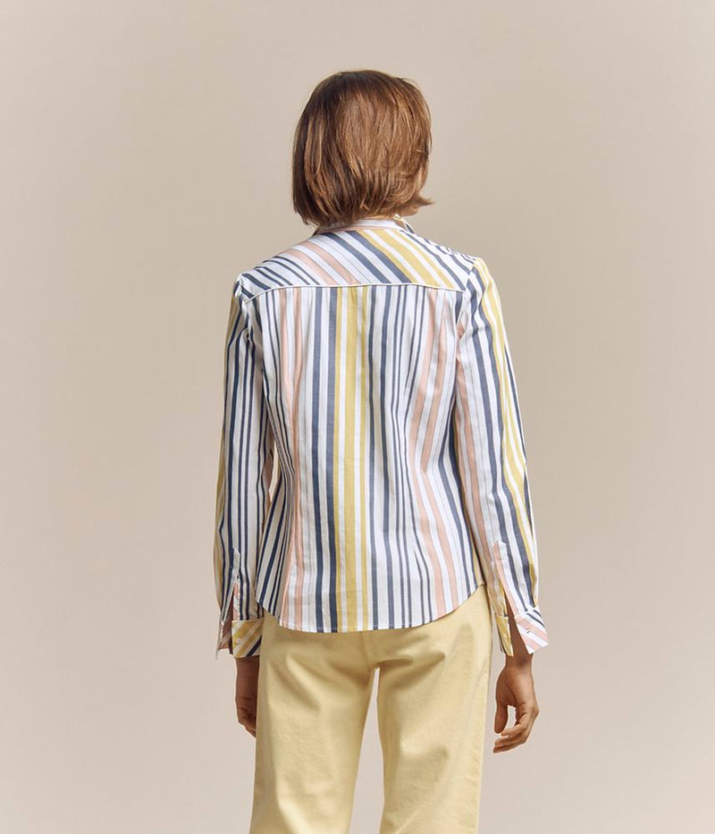 CRIPOP STRIPED BLOUSE