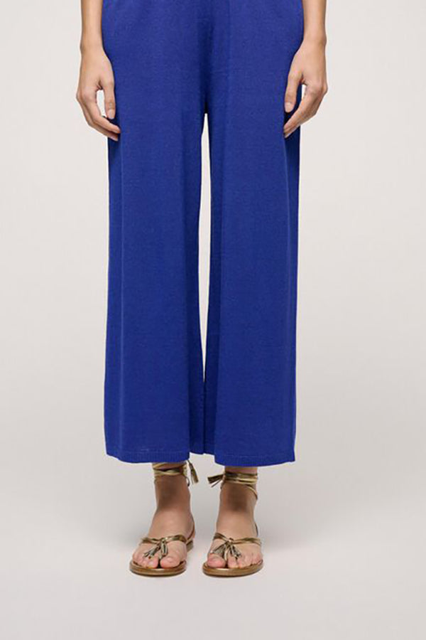 CUPOLINO BLUETTE KNIT TROUSERS