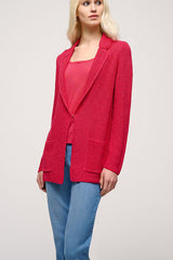 CUSCINETTO RED UNSTRUCTURED CARDIGAN