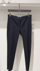 STRAIGHT CUT COTON TROUSERS