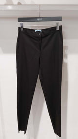 STRAIGHT CUT COTON TROUSERS