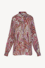 CONSTANT LOOSE-FITTING PAISLEY PRINT SHIRT