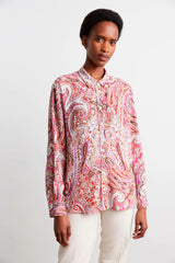 CONSTANT LOOSE-FITTING PAISLEY PRINT SHIRT