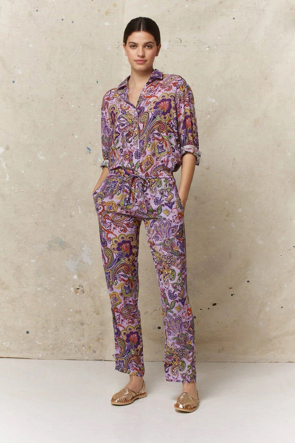 FREJA PRINT TROUSERS