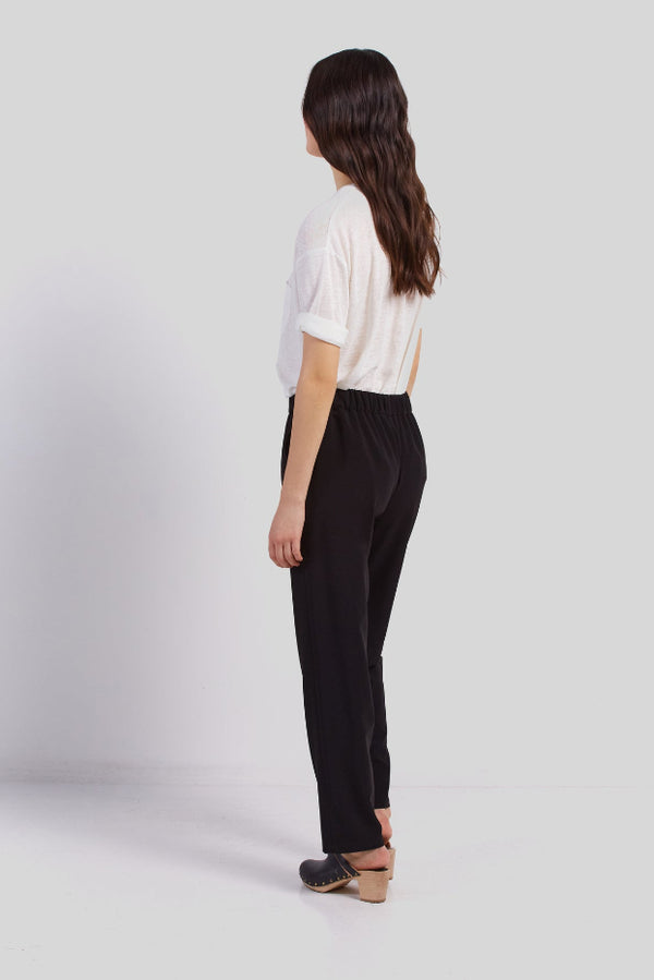 ELSON ELASTICATED WAIST CANVAS TROUSERS