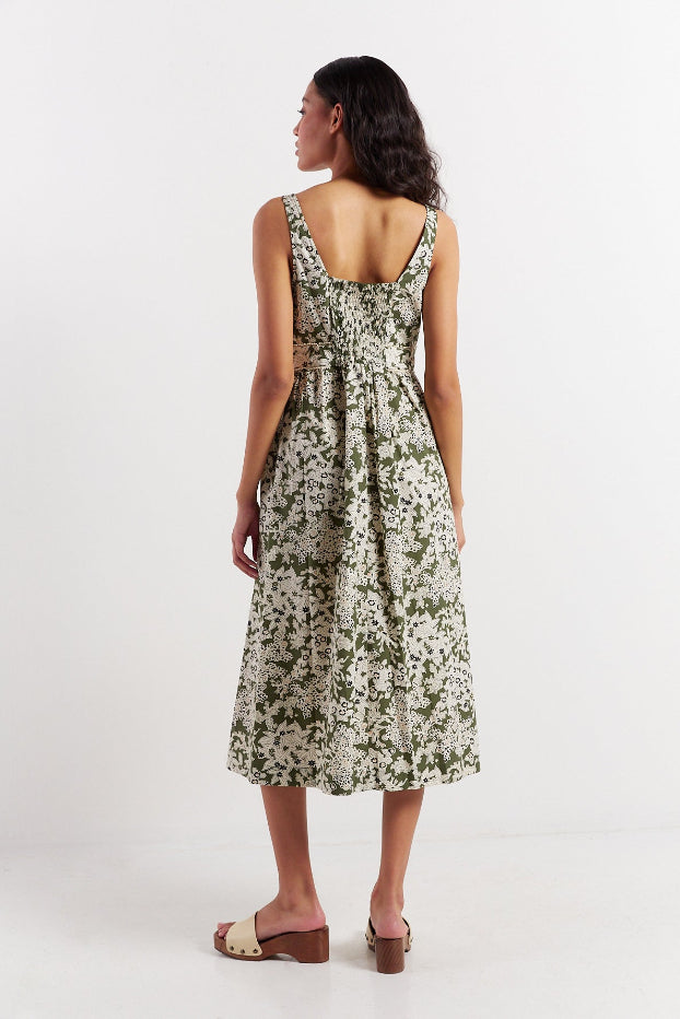 JULIETTE STRAPPED FLORAL DRESS