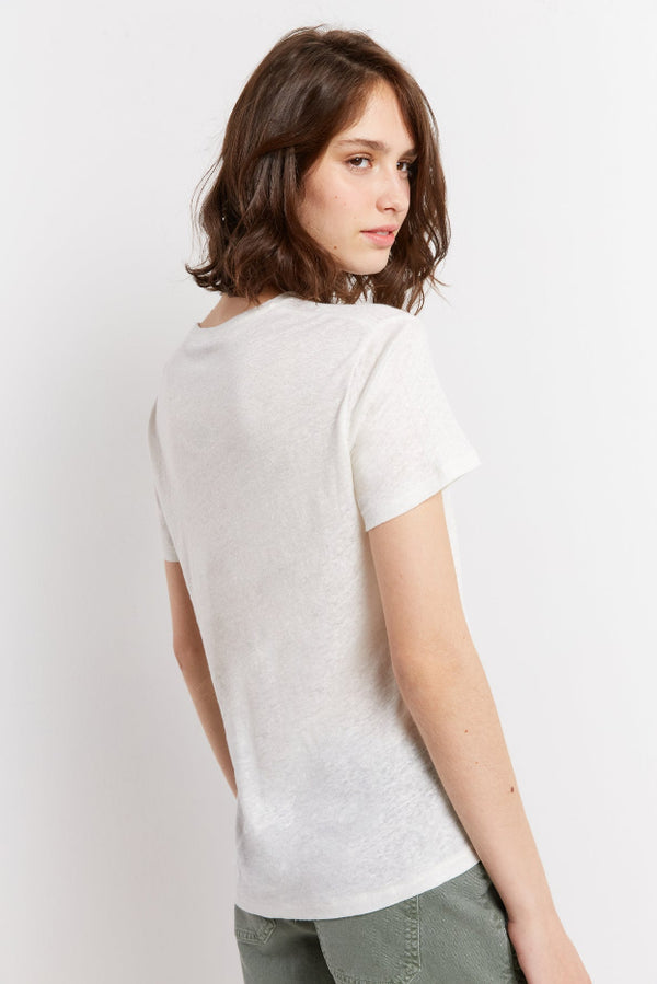 ASSIA WILD WEST LINEN T-SHIRT