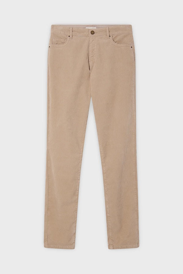 ELIENOR SLIM STRETCH CORDUROY TROUSERS