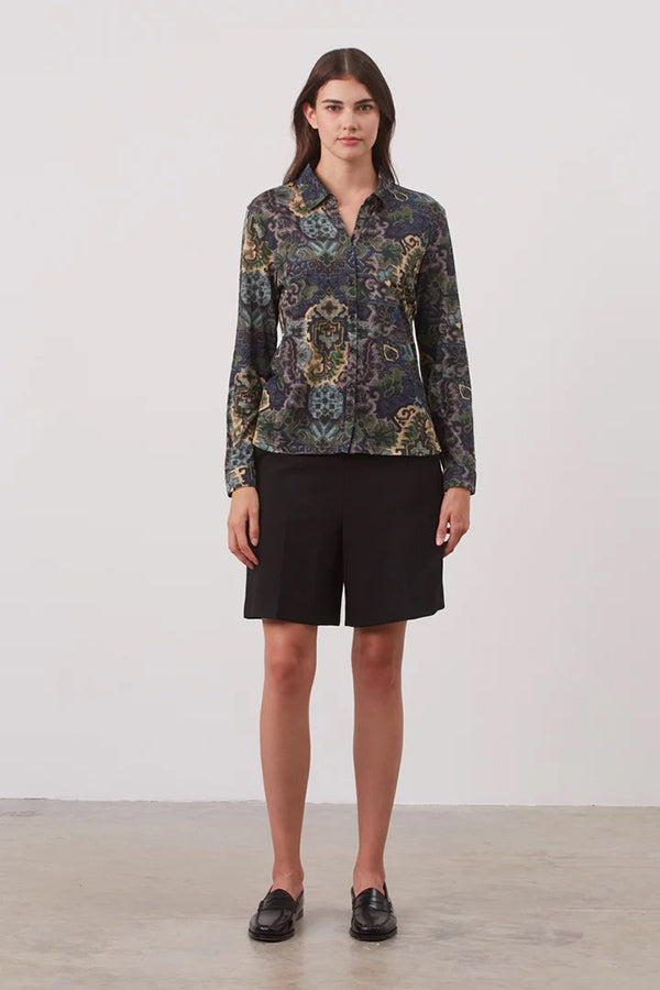 AMELIA JERSEY PRINT SHIRT