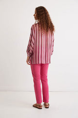 CELESTIN STRIPED BLOUSE