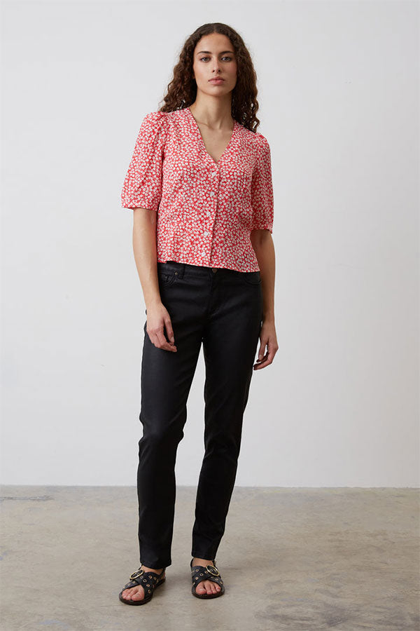 CANDIDE FOLIAGE PRINT SHIRT