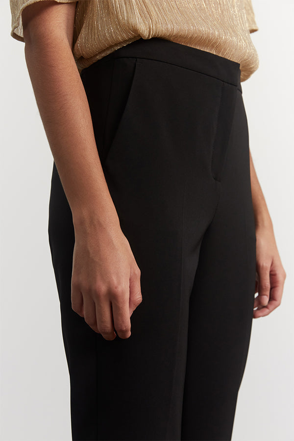 ELGA ELASTICATED BACK 7/8 STRAIGHT TROUSERS