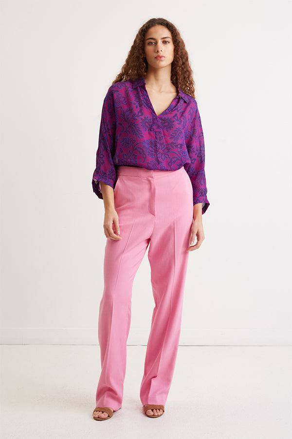 ELORA WIDE LEG TAILORED SUIT TROUSERS