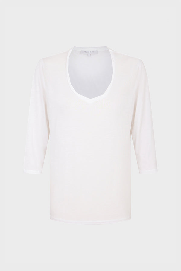 ALICE SOFT V-NECK T-SHIRT