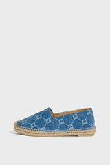 SOPHIA EMBROIDERED MONOGRAM ESPADRILLE