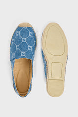 SOPHIA EMBROIDERED MONOGRAM ESPADRILLE