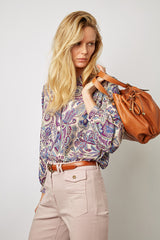 AALIYAH PAISLEY PRINT SHIRT