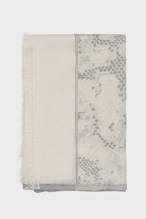 PALOMA LUREX JACQUARD SCARF