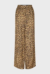 CYBELL WIDE-LEG LEOPARD PRINT TROUSERS