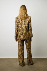 BEILA LEOPARD PRINT SUIT JACKET