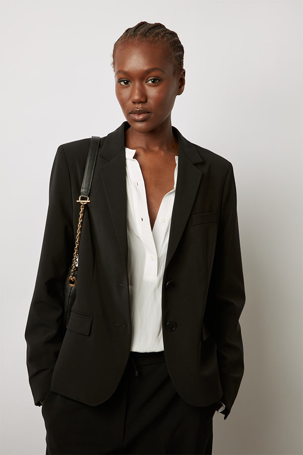 BYNETTA BLACK SUIT JACKET