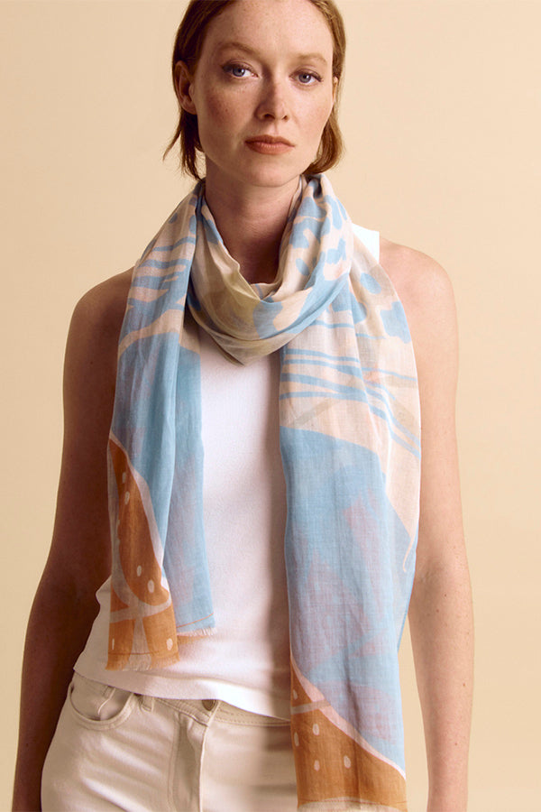 EPANTHERE ORGANIC COTTON SCARF