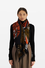 MANTRA ORANGE MODAL BLEND SCARF