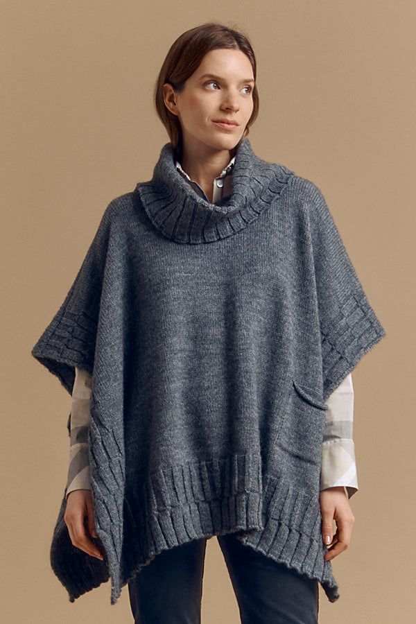 GENKA WOOL AND ALPACA CLOAK